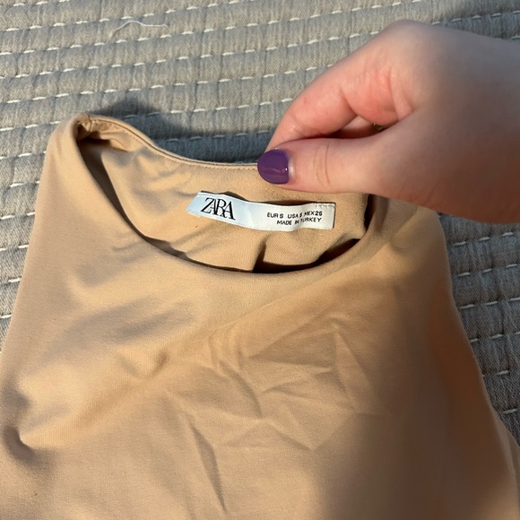 tan Zara bodysuit - Picture 2 of 4